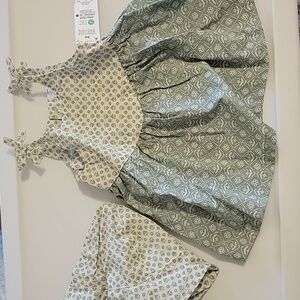 3 pcs flower pattern dress